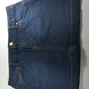 Faded Glory Denim Skirt.